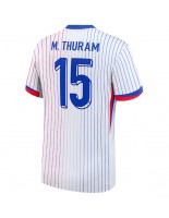 Ranska Marcus Thuram #15 Vieraspaita EM-Kisat 2024 Lyhythihainen